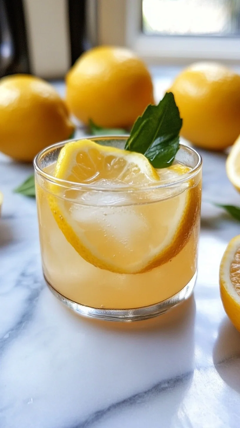 Refreshing Lemon Mint Cooler: Zesty, Sweet, and Perfect for Hot Days!