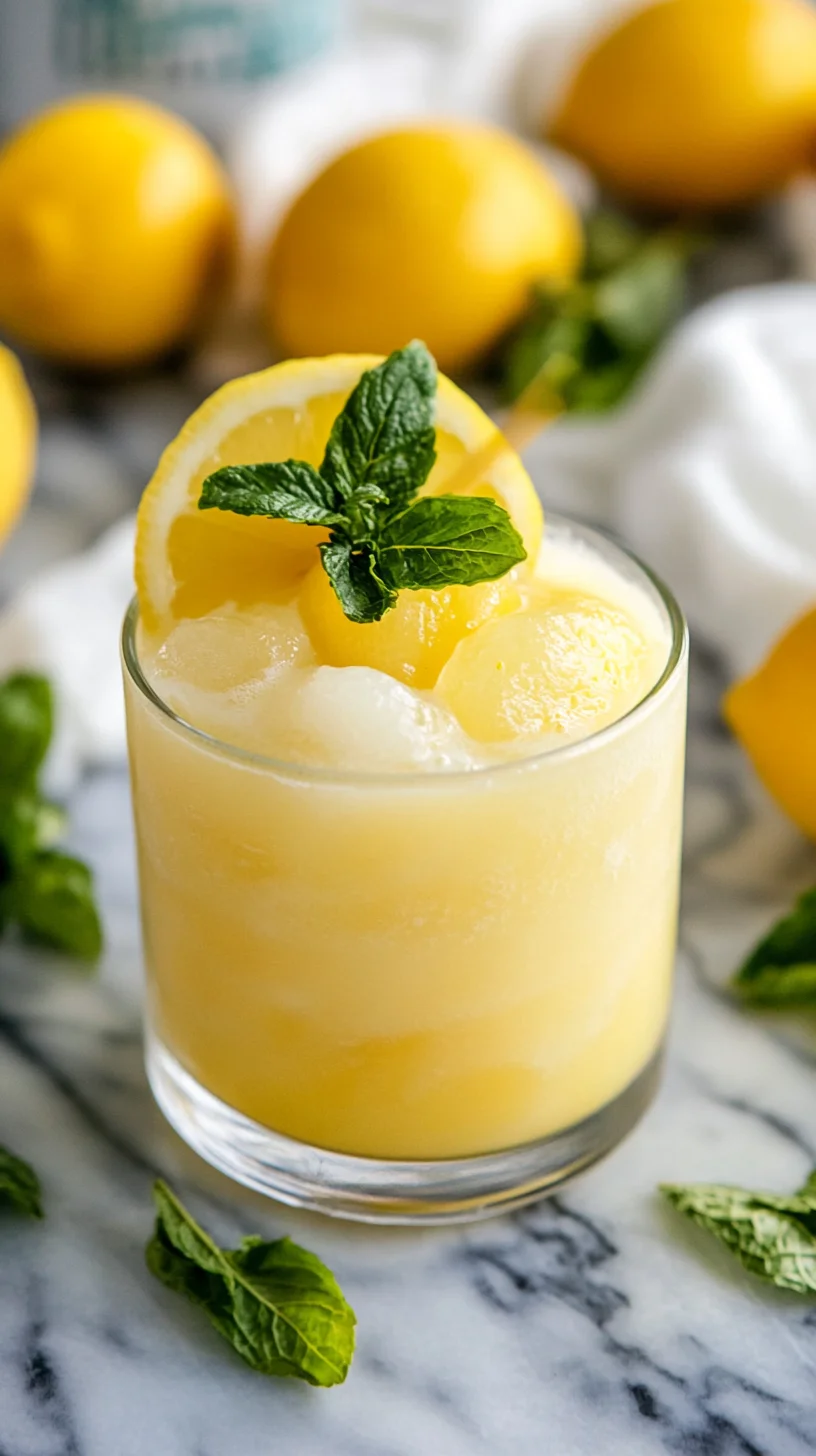 Refreshing Lemon Sorbet: A Zesty Treat for Any Occasion!