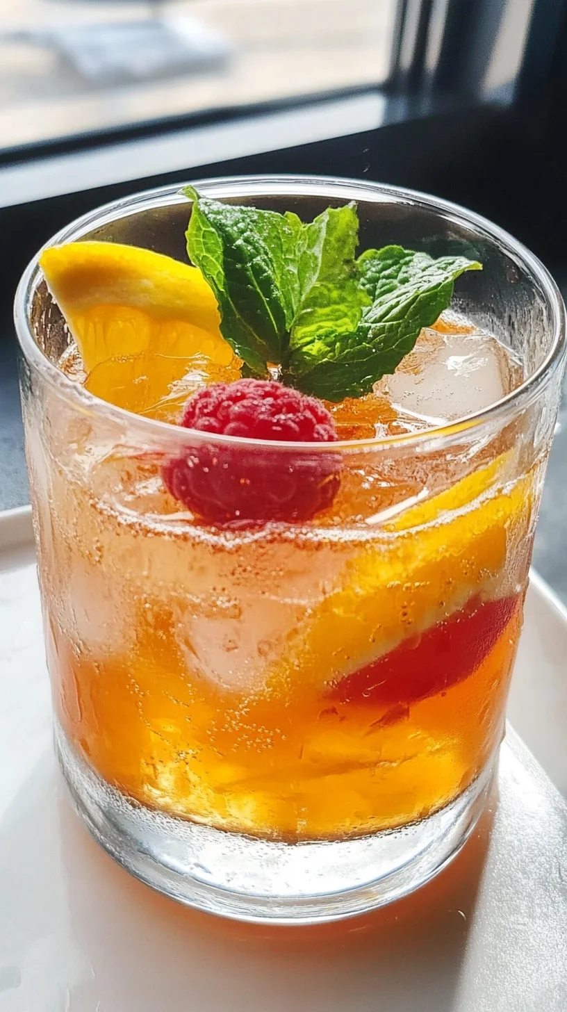 Refreshing Raspberry Citrus Spritzer: A Summer Delight!