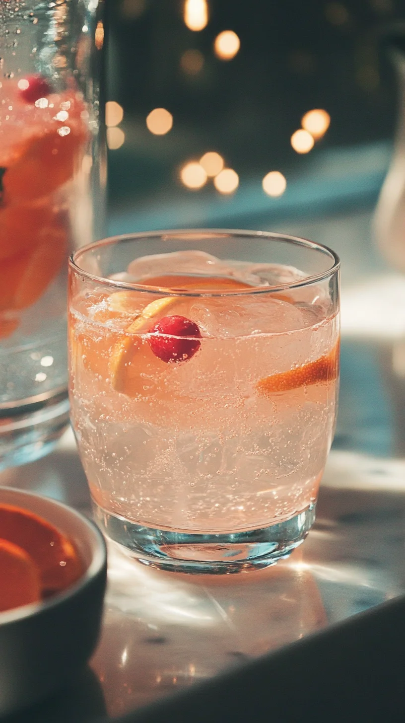 Refreshingly Sweet Summer Spritzer: A Perfect Blend of Fruit & Fizz!