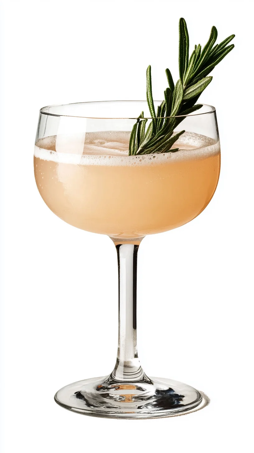 Revitalize Your Day with a Sparkling Rosemary Citrus Cocktail!