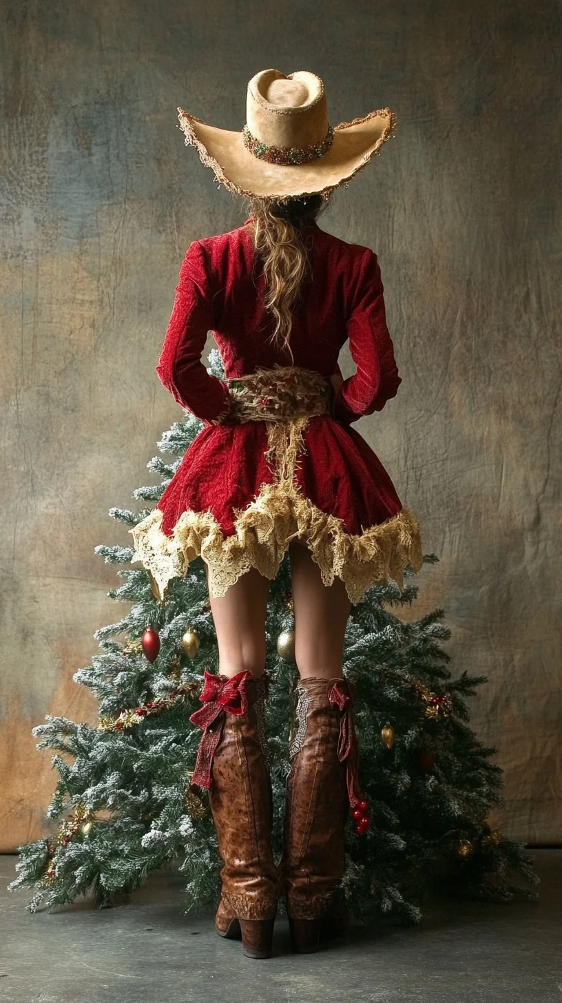 Rustic Charm: Embrace Western Elegance with a Festive Twist