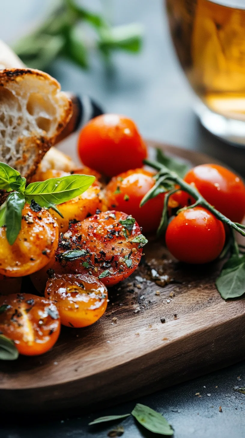 Savor the Flavor: Quick & Easy Roasted Tomatoes with Fresh Herbs!