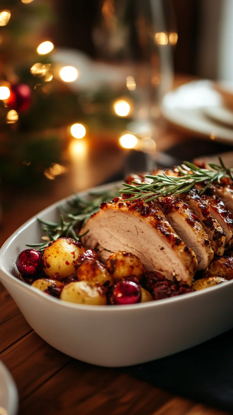 Savor the Season: Herb-Roasted Chicken with Festive Potatoes