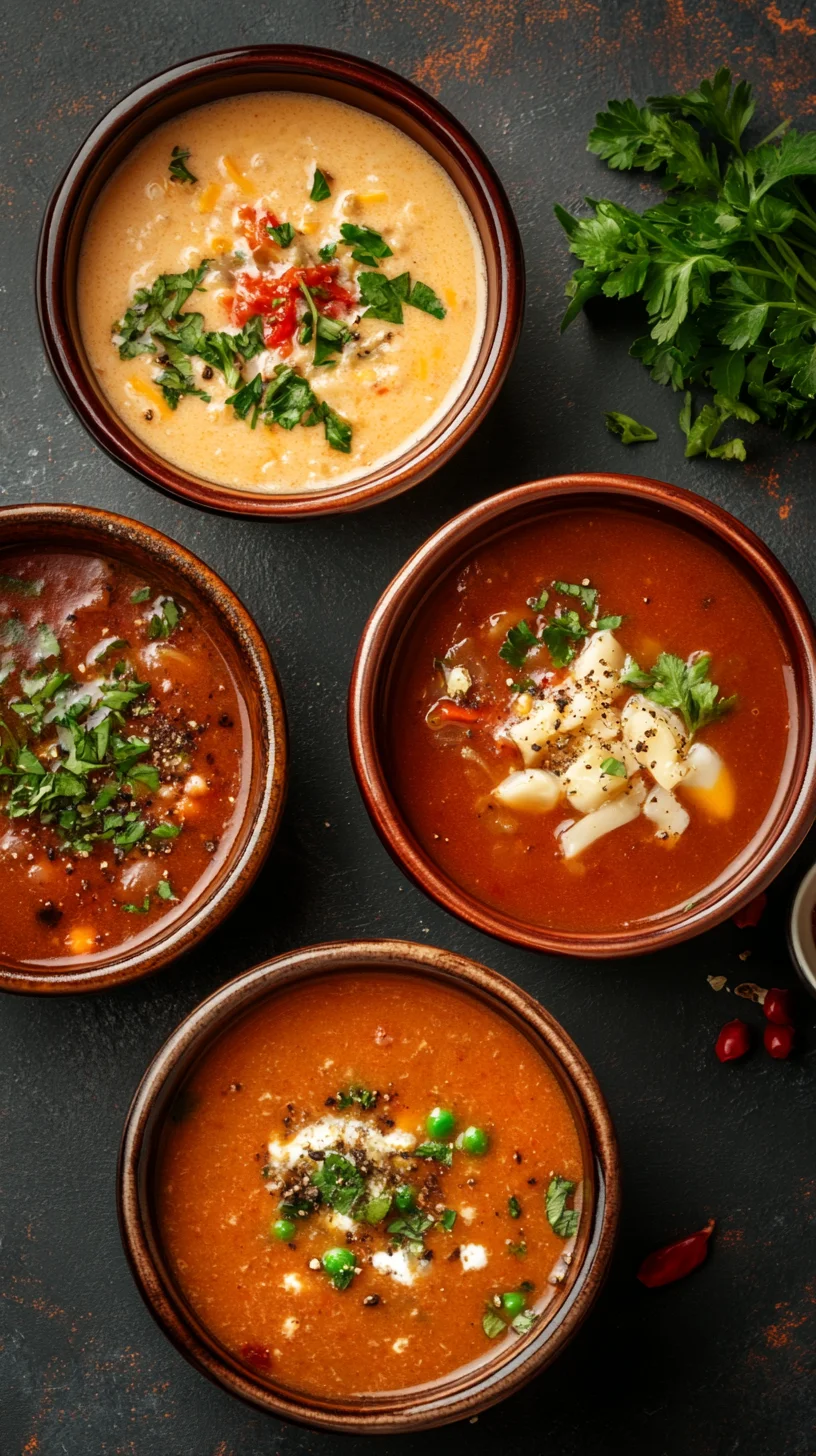 Savor the Spice: Four Hearty Soups to Warm Your Heart!