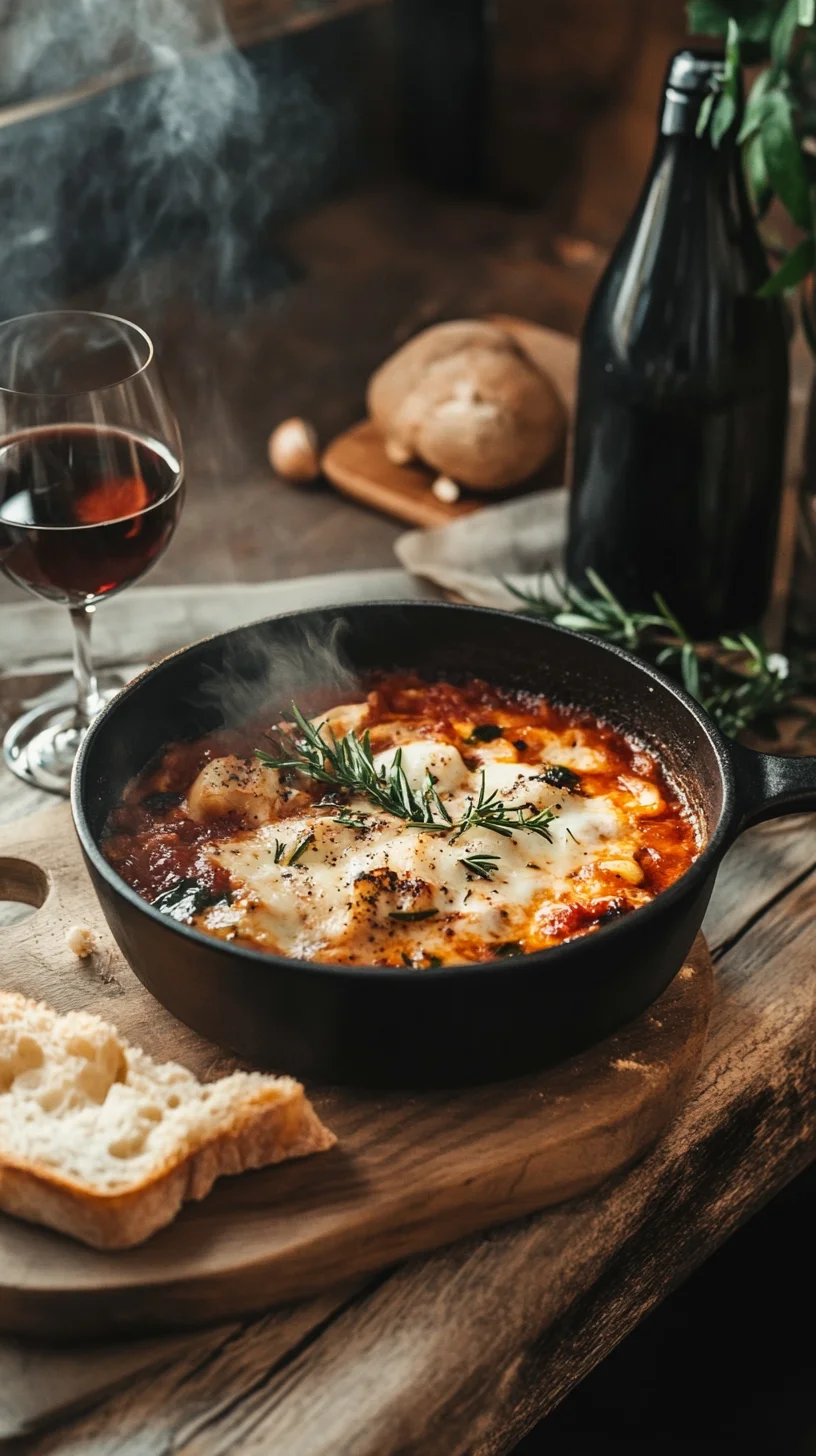 Savory Baked Pasta: A Cheesy Delight for Cozy Evenings!