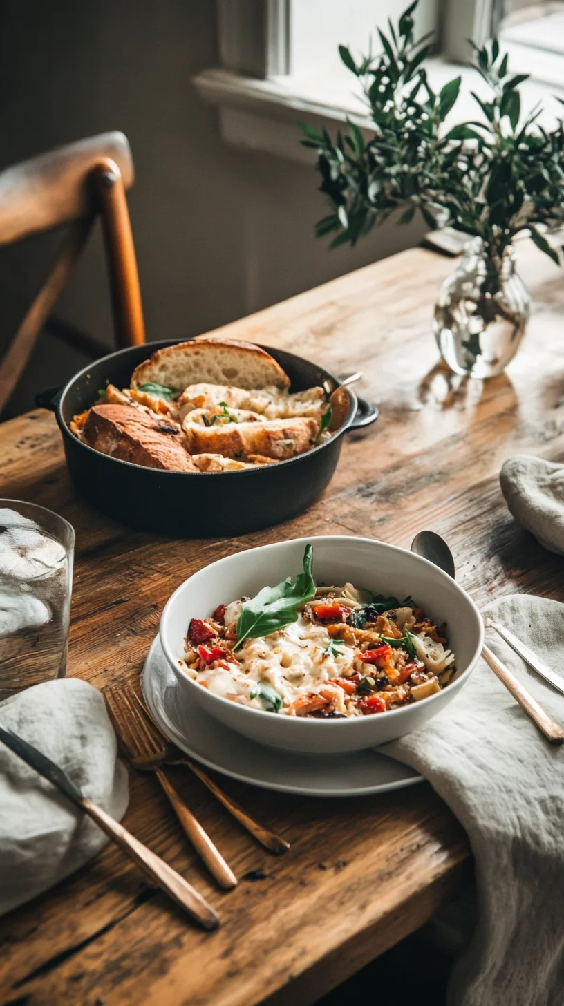 Savory Creamy Garlic Pasta: A Delight for Your Taste Buds!