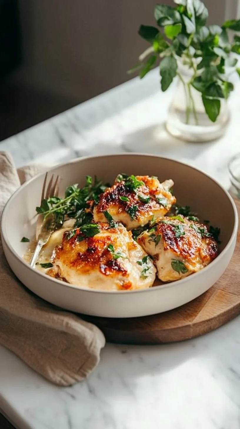 Savory Garlic Butter Chicken Thighs: A Flavor Explosion!