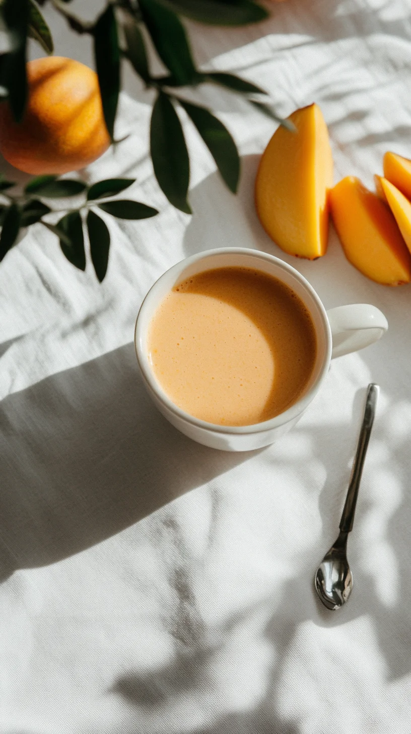 Sip into Refreshment: Creamy Mango Delight