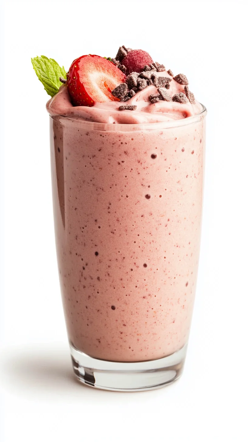 Sip into Summer with a Strawberry Chocolate Bliss Shake!