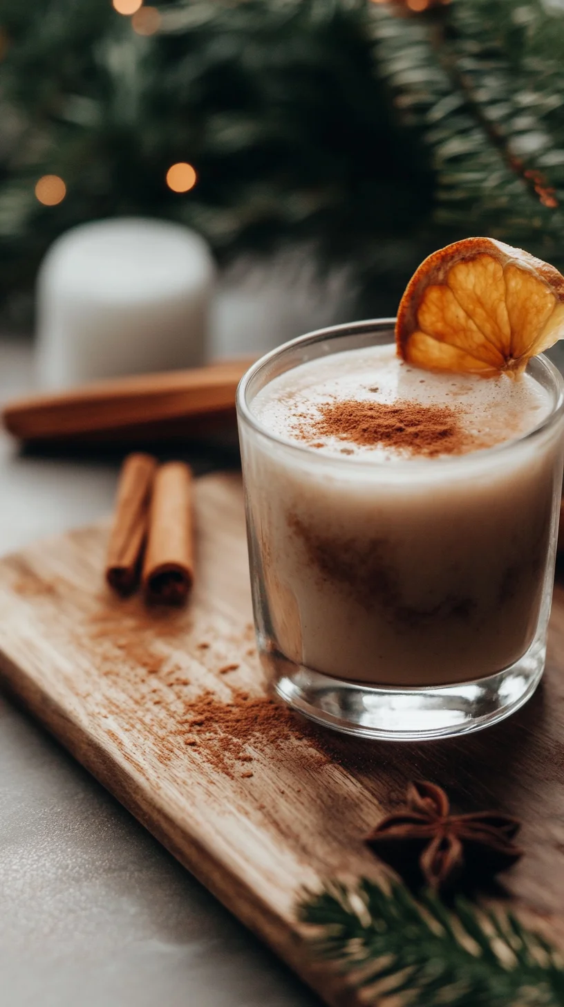 Sip into the Season: Cozy Spiced Eggnog Delight