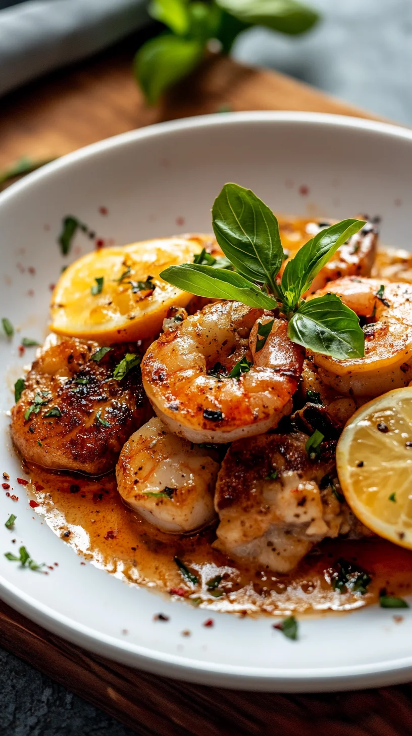 Sizzling Lemon Garlic Shrimp: A Flavorful Seafood Delight!