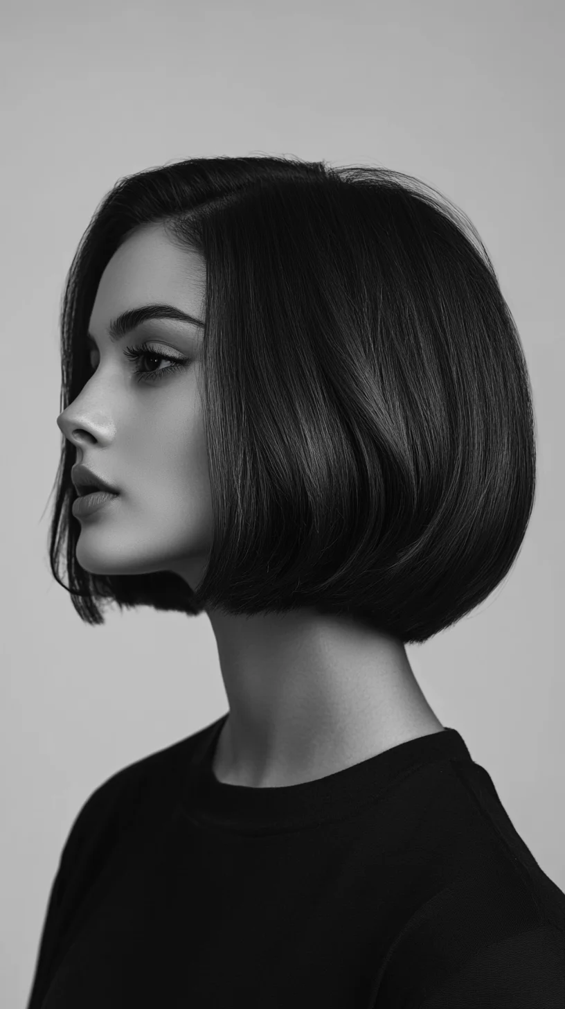 Sleek and Chic: The Perfect Blunt Bob for Effortless Elegance