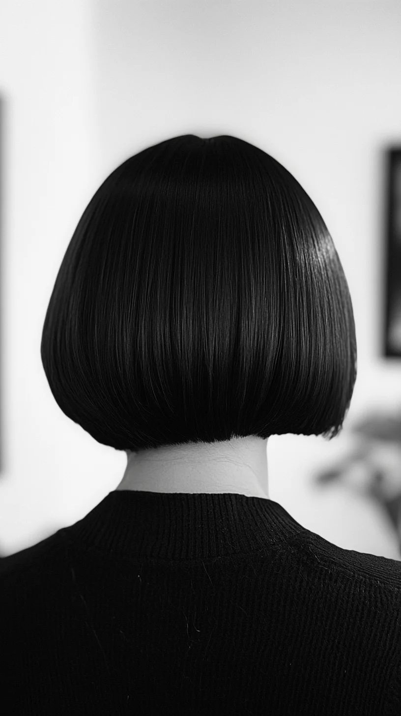 Sleek and Chic: The Timeless Blunt Bob for Effortless Elegance