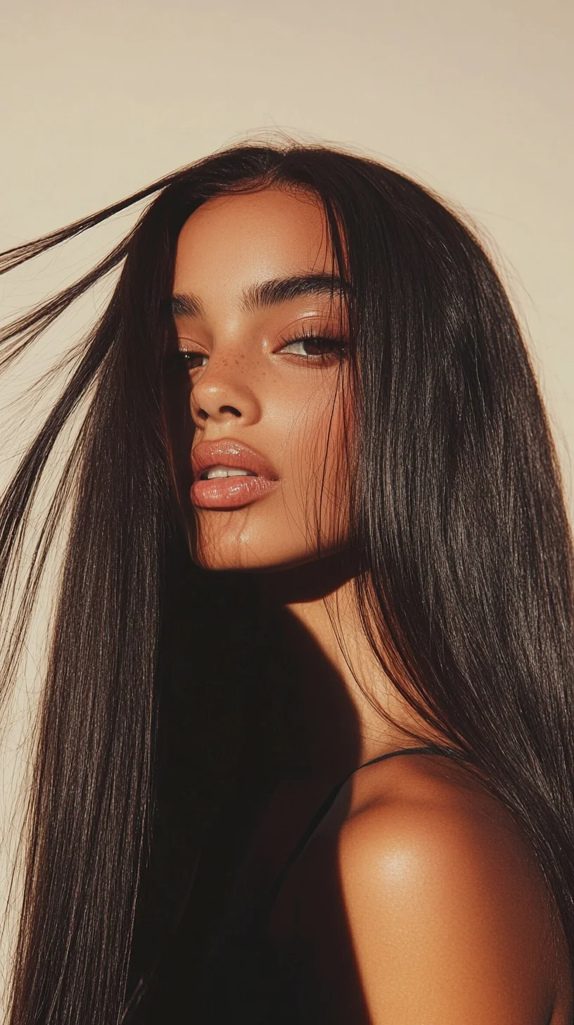 Sleek and Stunning: The Allure of Long, Straight Hair