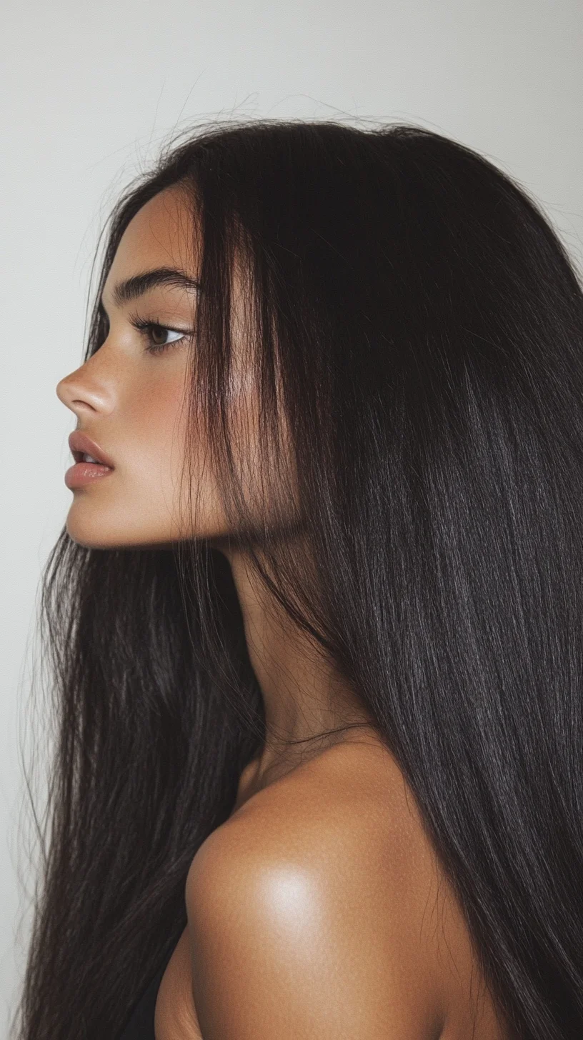 Sleek and Stunning: The Long, Straight Hair Trend