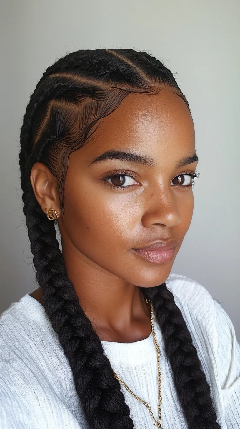 Sleek and Stylish: Mastering the Art of Double Braided Beauty