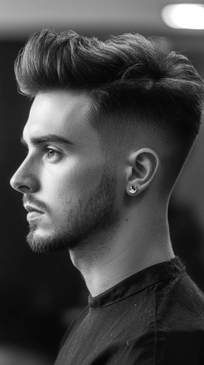 Sleek and Stylish: The Modern Taper with Volume and Edge