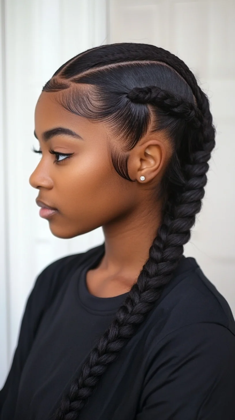 Sleek and Stylish: The Perfect Side Braid for Effortless Elegance