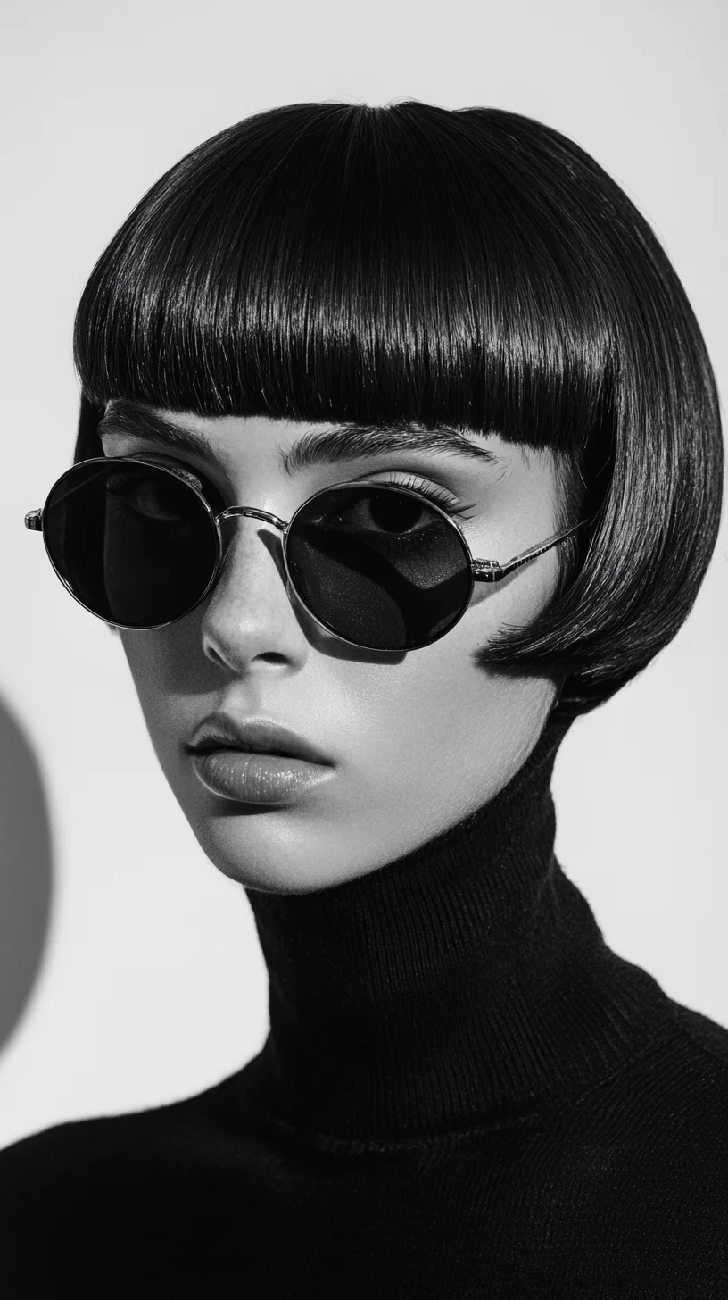 Sleek, Modern Bob: The Perfect Fusion of Elegance and Edge