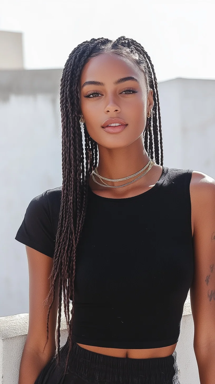 Sleek & Stylish: The Perfect Braided Look for Effortless Elegance