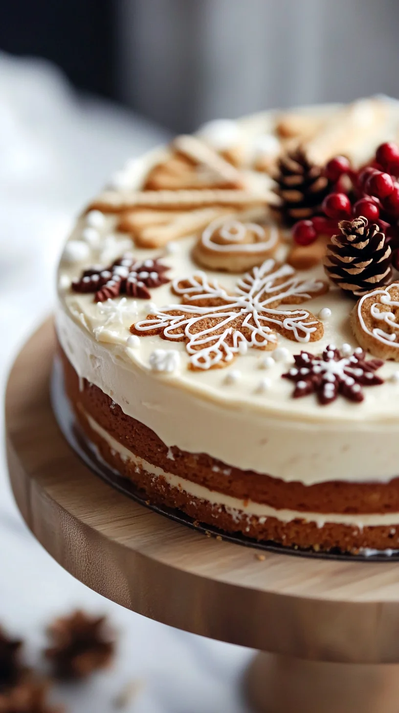 Sprinkle Some Sweetness: Delightful Winter Wonderland Cake