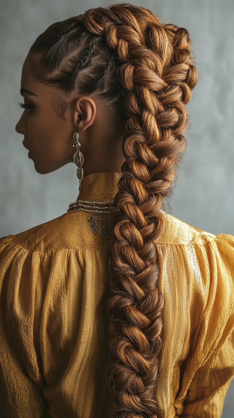 Stunning Box Braids: A Bold Statement in Elegance and Style