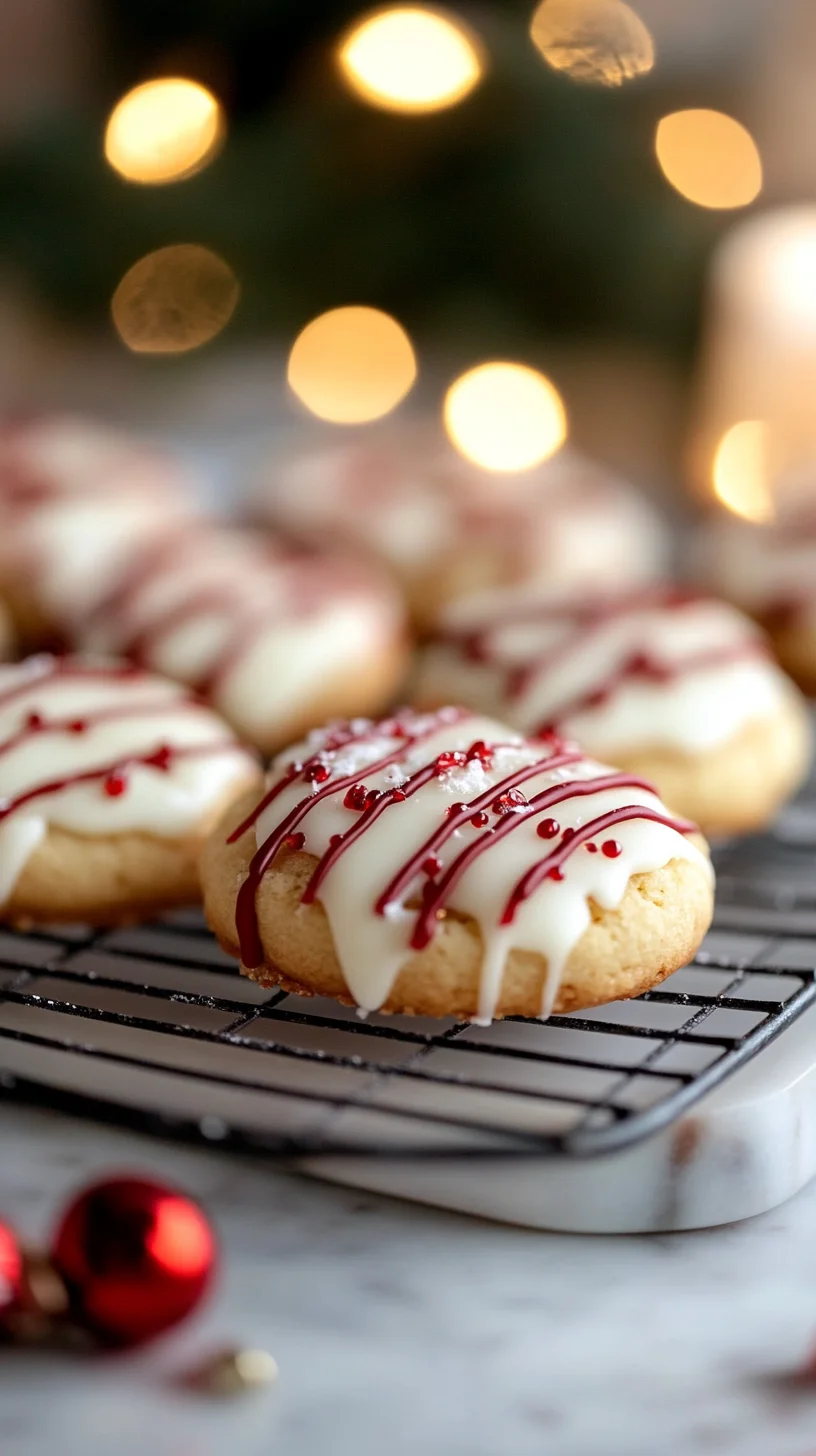 Sweet Bliss: Decadent Drizzled Sugar Cookies