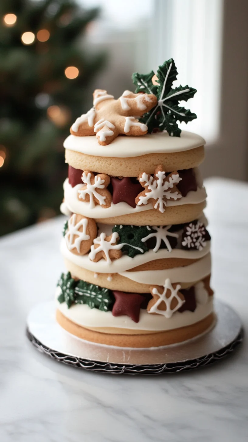 Sweet Delight: A Festive Gingerbread Layer Cake Recipe!