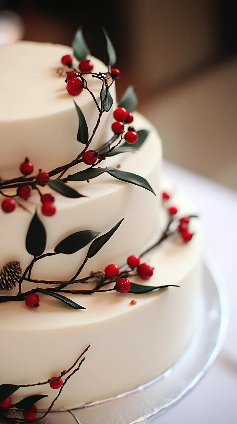 Sweet Indulgence: Delightful Three-Tiered Vanilla Cake