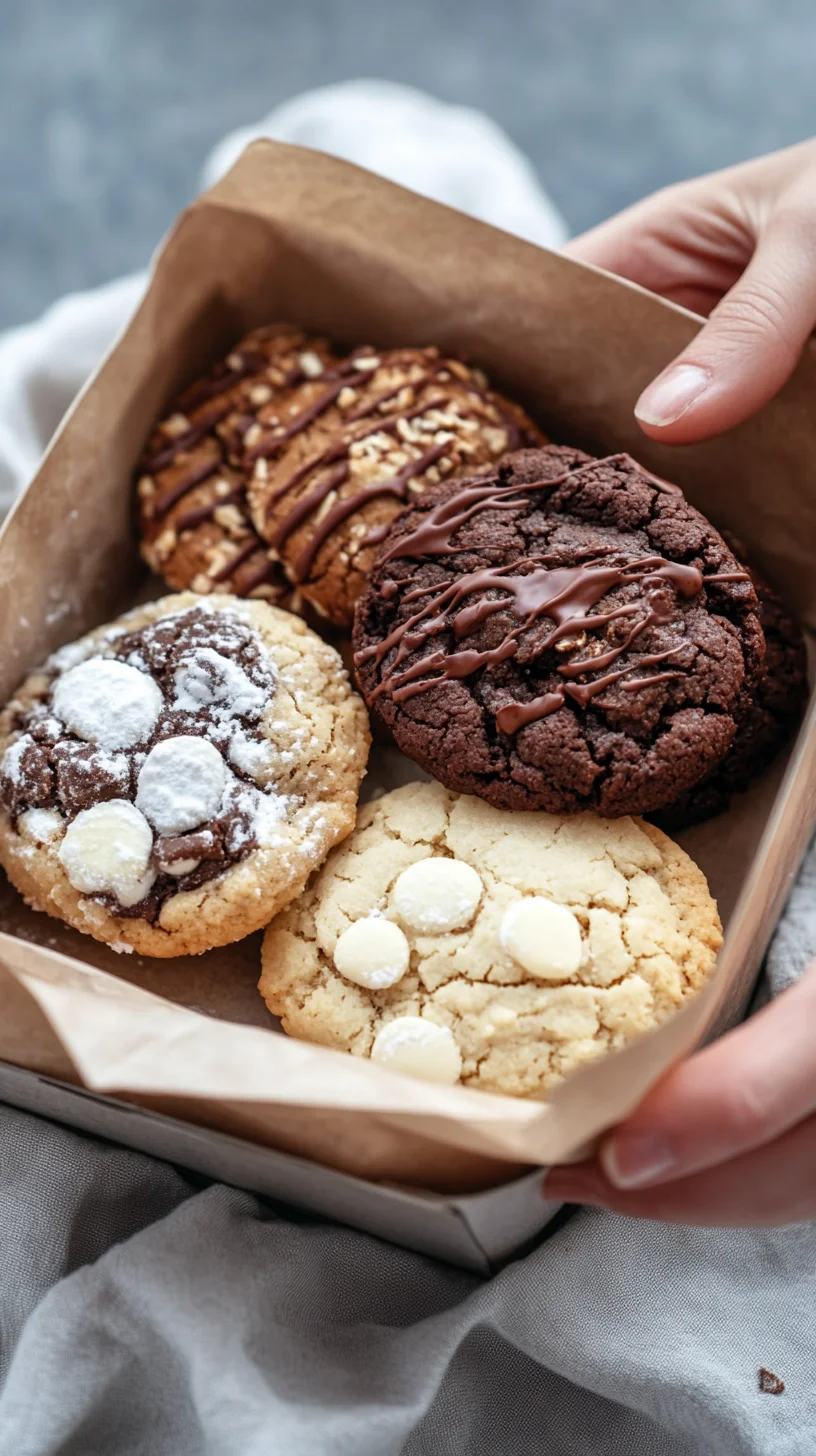 Sweet Indulgence: Irresistible Assorted Cookies!