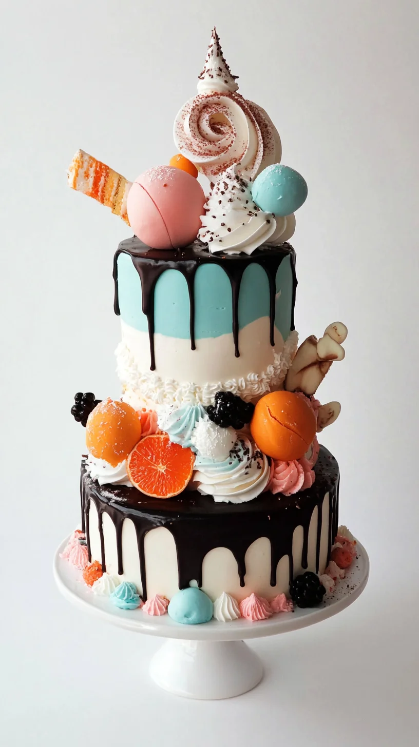 Sweet Indulgence: Irresistible Layered Celebration Cake