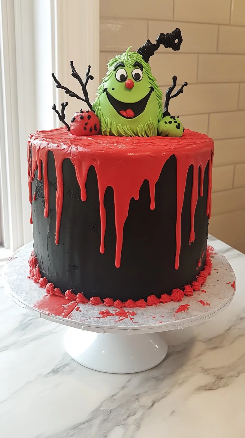 Sweet Spectacle: Sinfully Delicious Monster Cake!