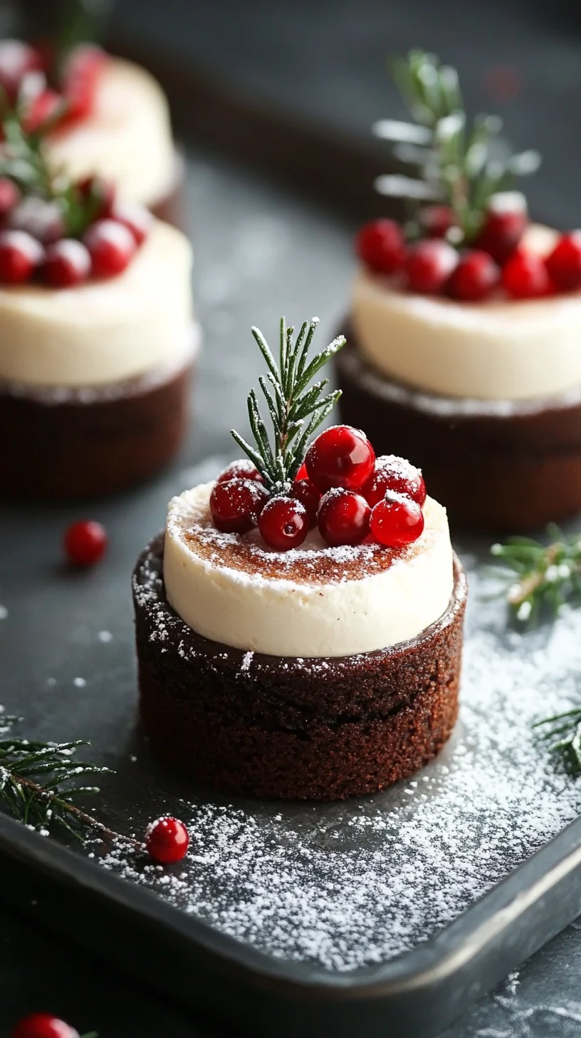 Sweeten Your Day: Delightful Holiday Berry Cakes!