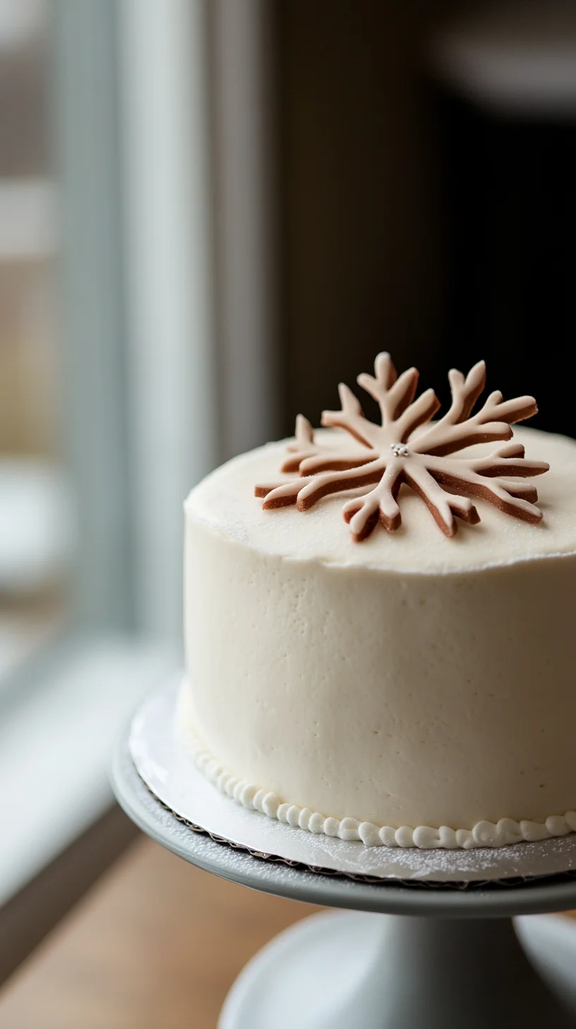 Sweeten Your Day with a Delightful Vanilla Buttercream Cake!