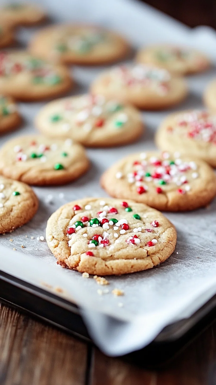 Sweeten Your Day with Festive Sprinkle Cookies!