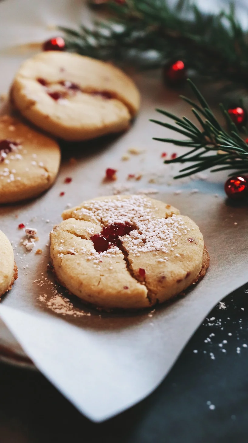 Sweeten Your Day with Irresistible Jelly Thumbprint Cookies!