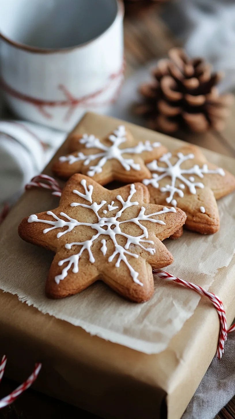 Sweeten Your Holidays: Delightful Snowflake Cookies!