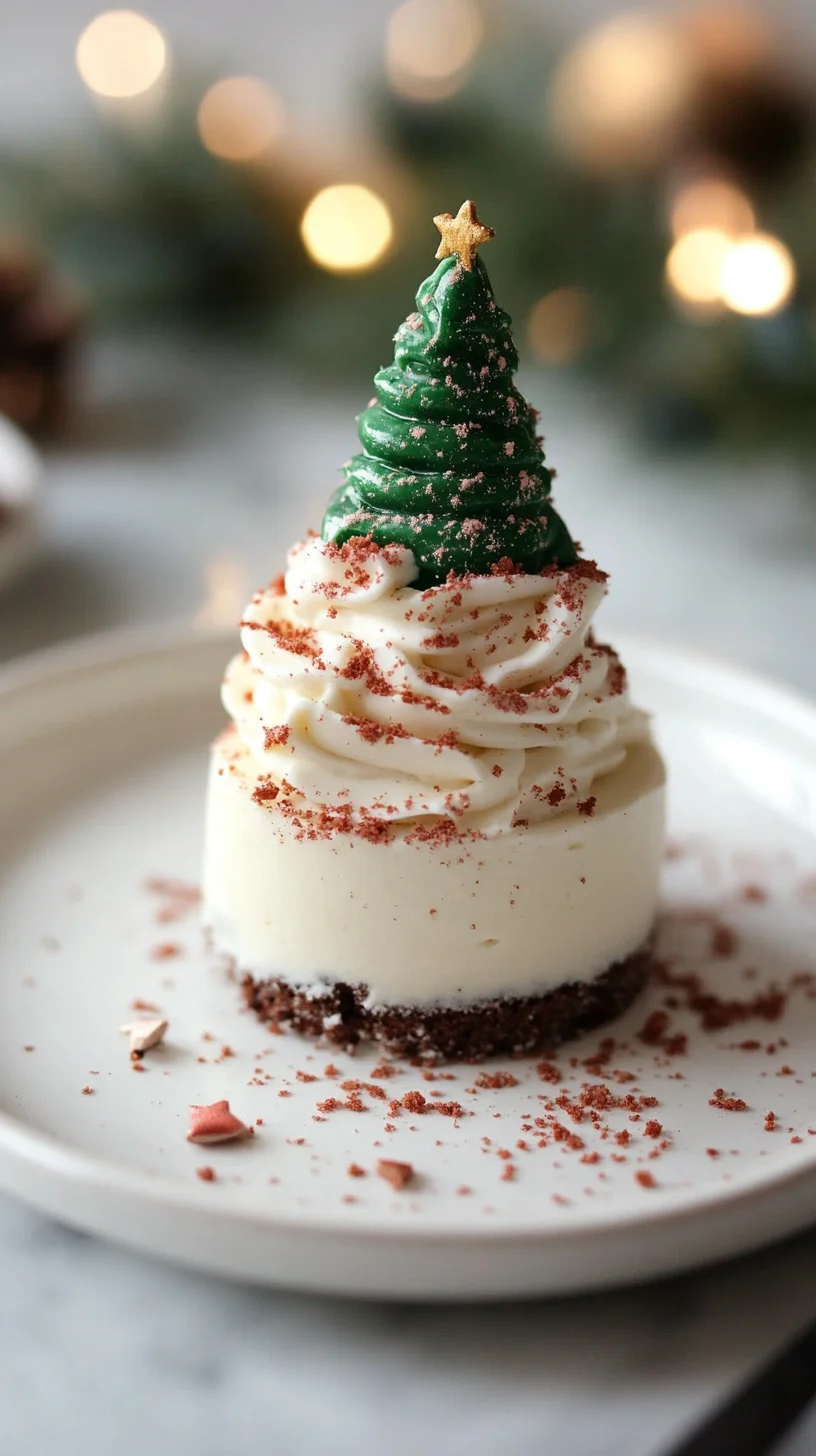 Sweeten Your Holidays: Festive Mini Christmas Cheesecakes!