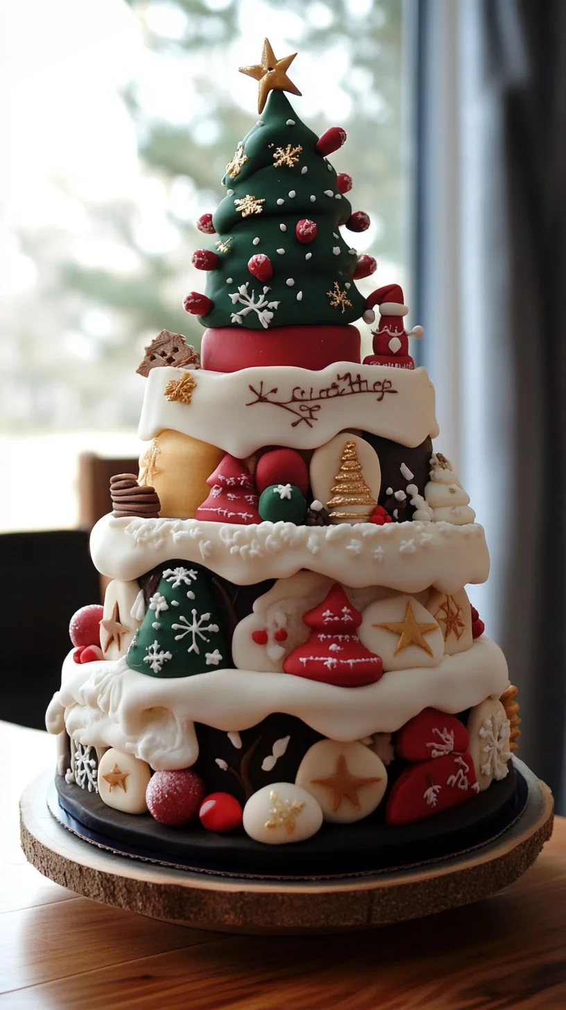 Sweeten Your Holidays with a Festive Cake Delight!