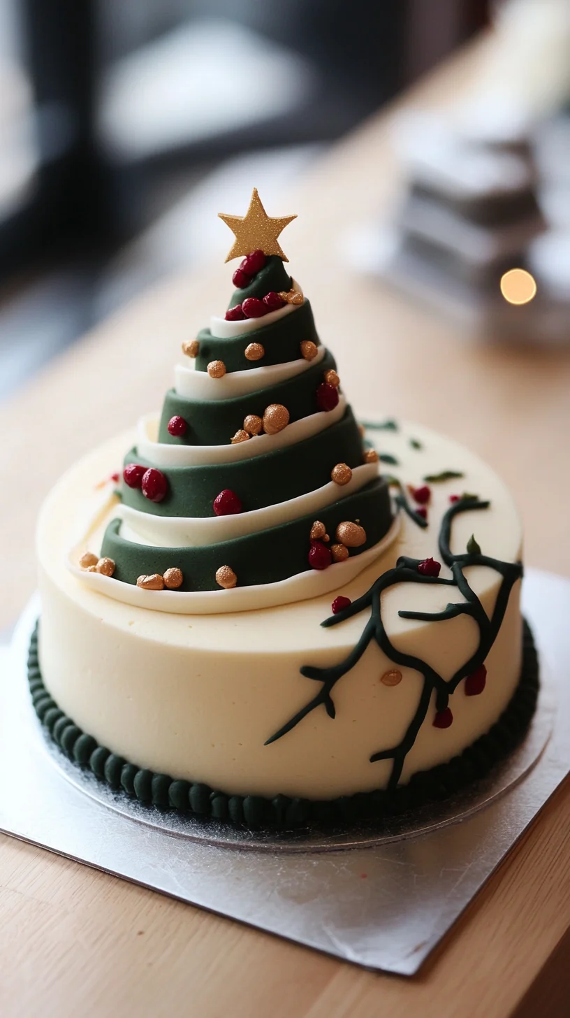 Sweeten Your Holidays with a Festive Christmas Tree Cake!