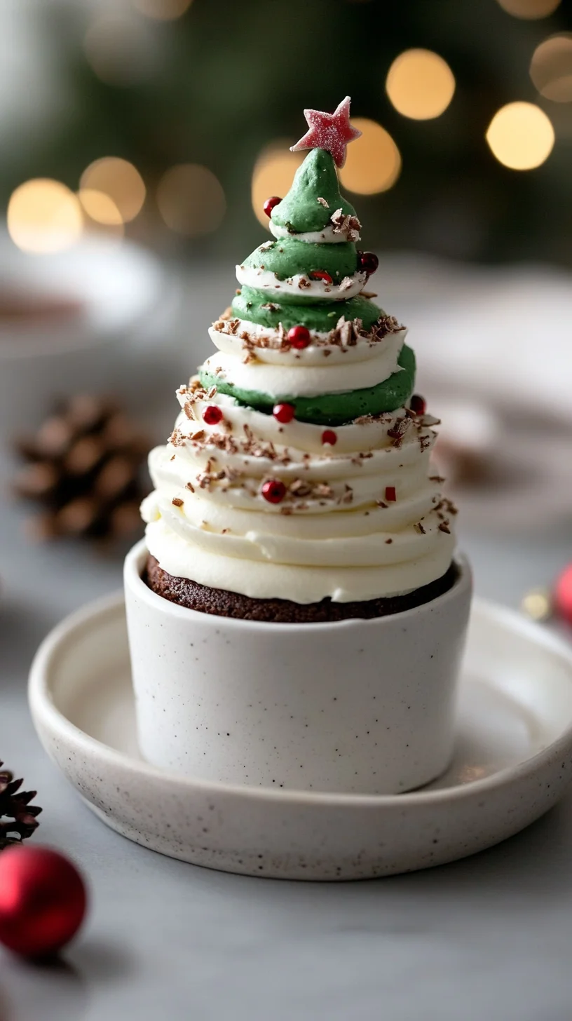 Sweeten Your Holidays with Festive Christmas Tree Cupcakes!