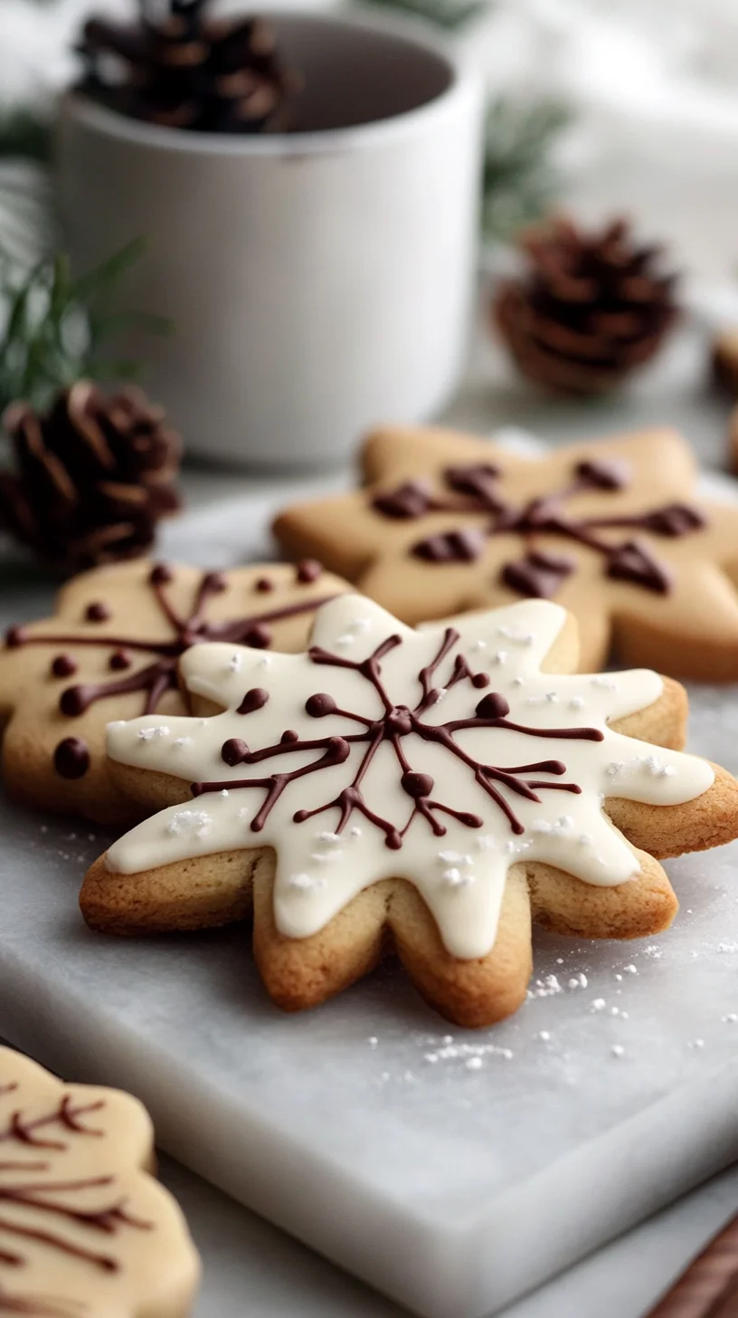 Sweeten Your Holidays with Festive Snowflake Cookies!