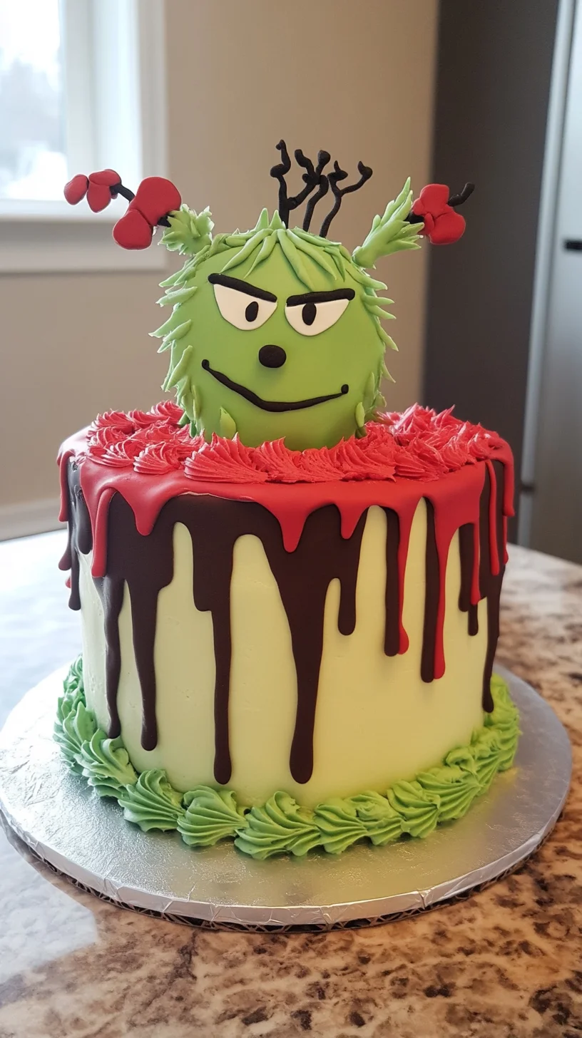 Sweeten Your Season with the Grinch Cake Delight!