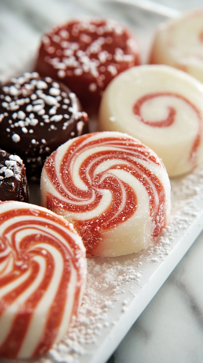 Swirl into Sweetness: Festive Peppermint Fudge Delights!