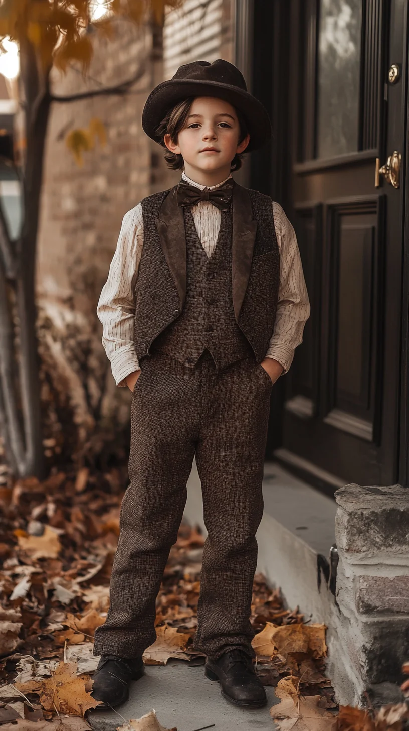 Timeless Elegance: A Vintage-Inspired Boy's Outfit for Any Occasion