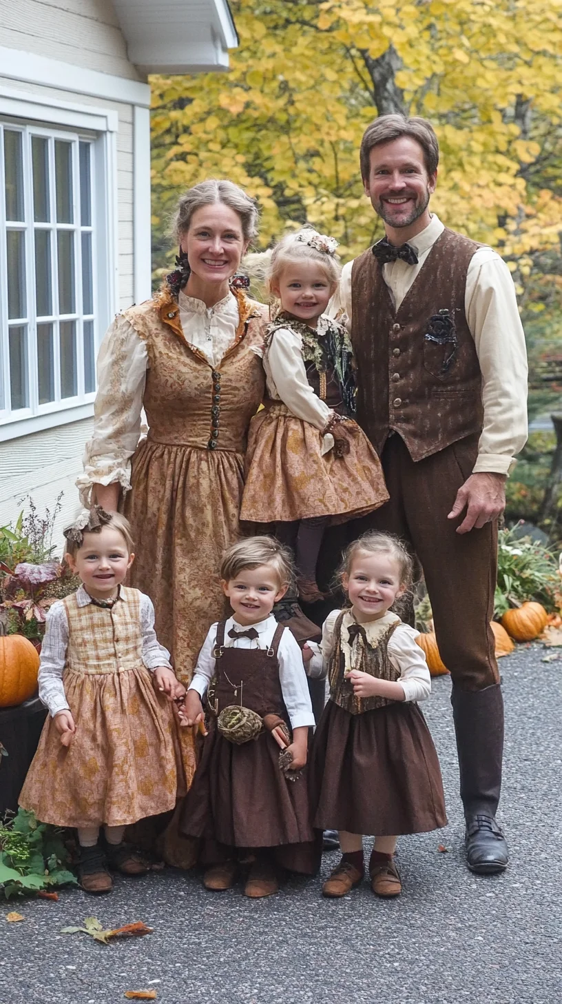 Timeless Elegance: Embrace Vintage Charm in Family Outfits