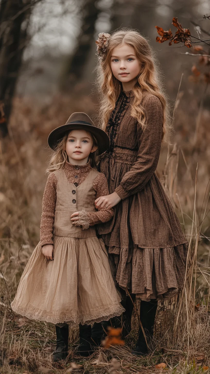 Timeless Elegance: Rustic Layers and Earthy Tones for a Whimsical Fall Look