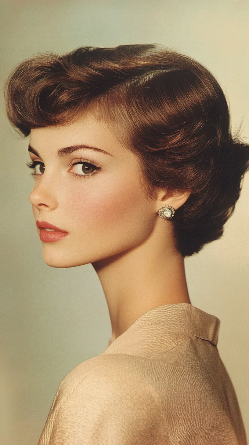 Timeless Elegance: The Classic Vintage Bob with Soft Waves