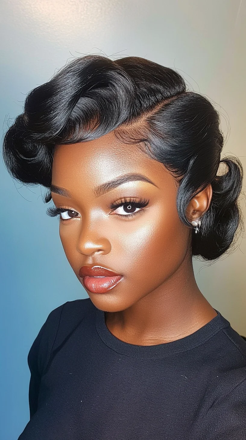 Timeless Elegance: The Classy Vintage Pin-Up Hairstyle